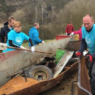 Čistá řeka Sázava 2018