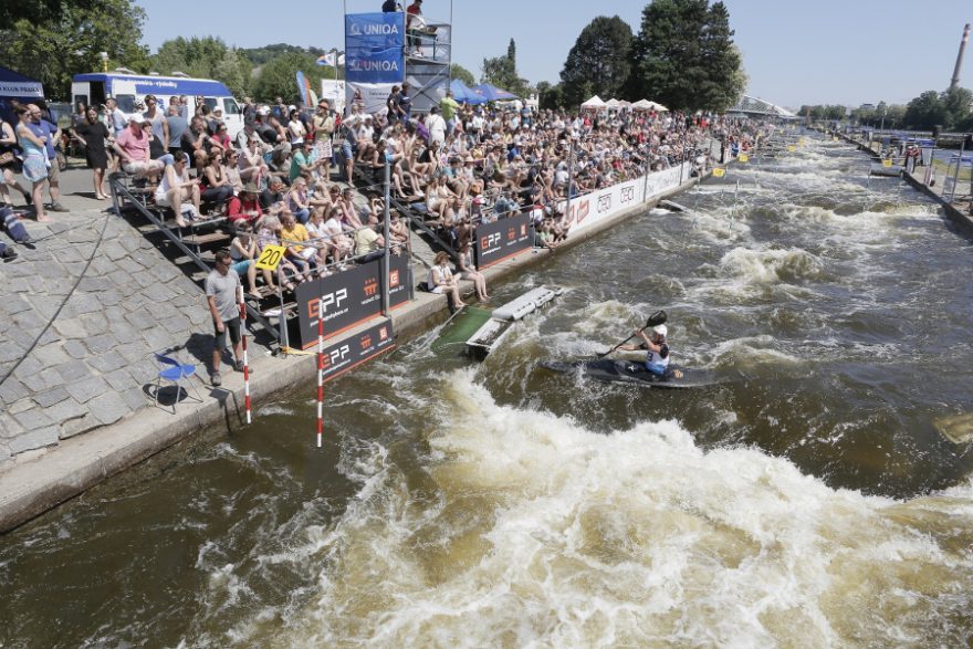 Závody Českého poháru Skupiny ČEZ ve vodním slalomu, Praha - Troja / F: Martin Hladík, kanoe.cz