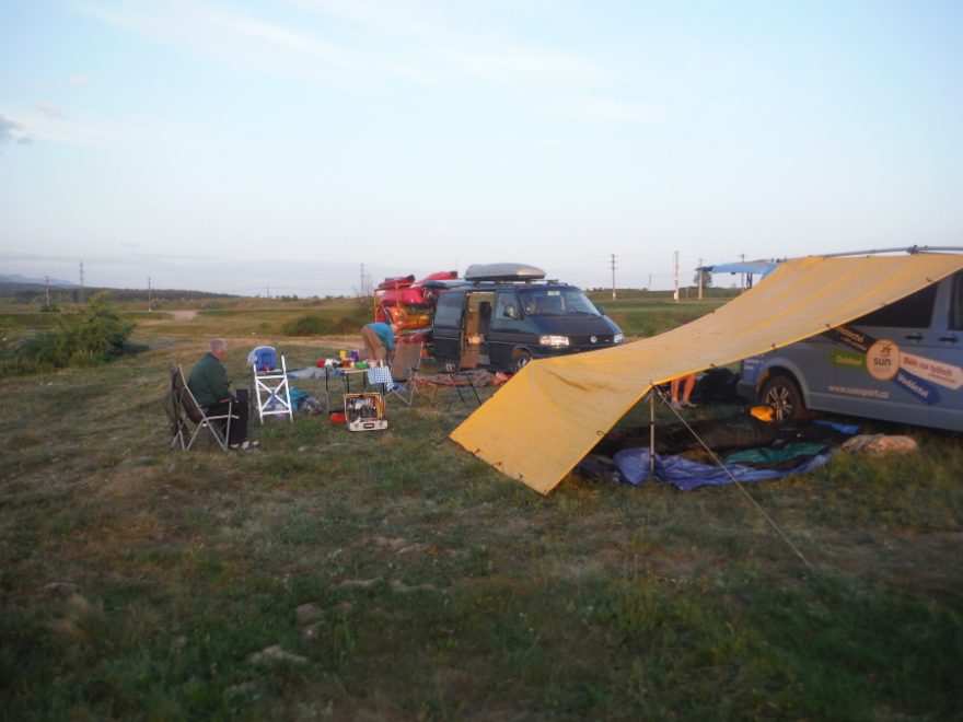 Naše spaní v Rumunsku