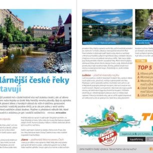 Nejpopulárnější české řeky se představují
