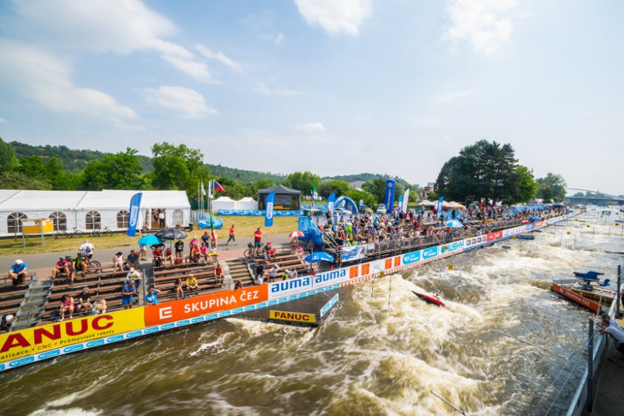 Mistrovství Evropy ve vodním slalomu Praha-Troja 2018 / F: Jan Homolka, Martin Hladík