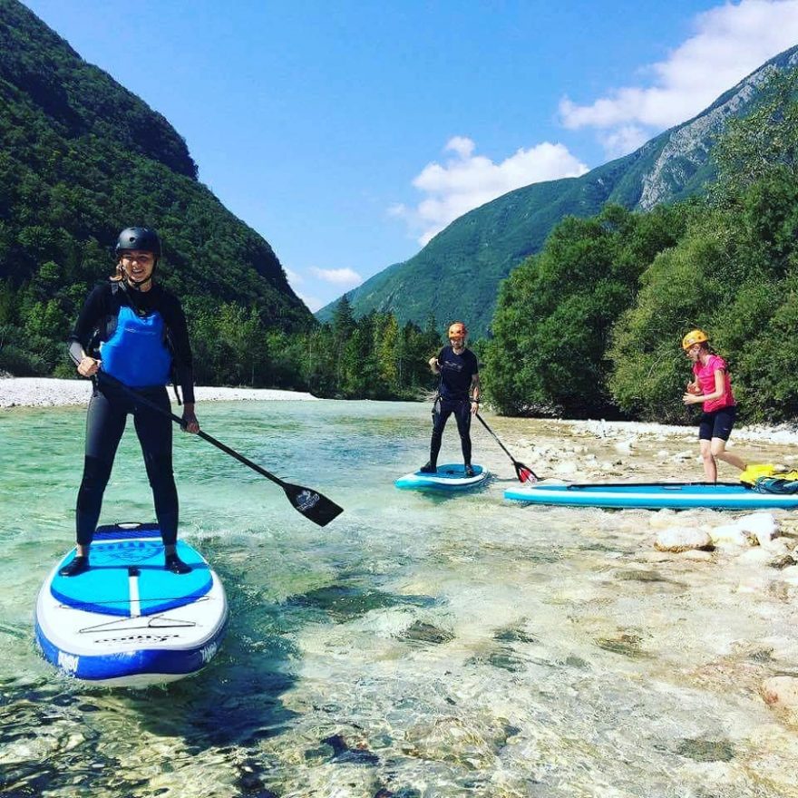 Padlleboarding si nejlépe užijete na průzračné vodě... / F: Adam Bořil