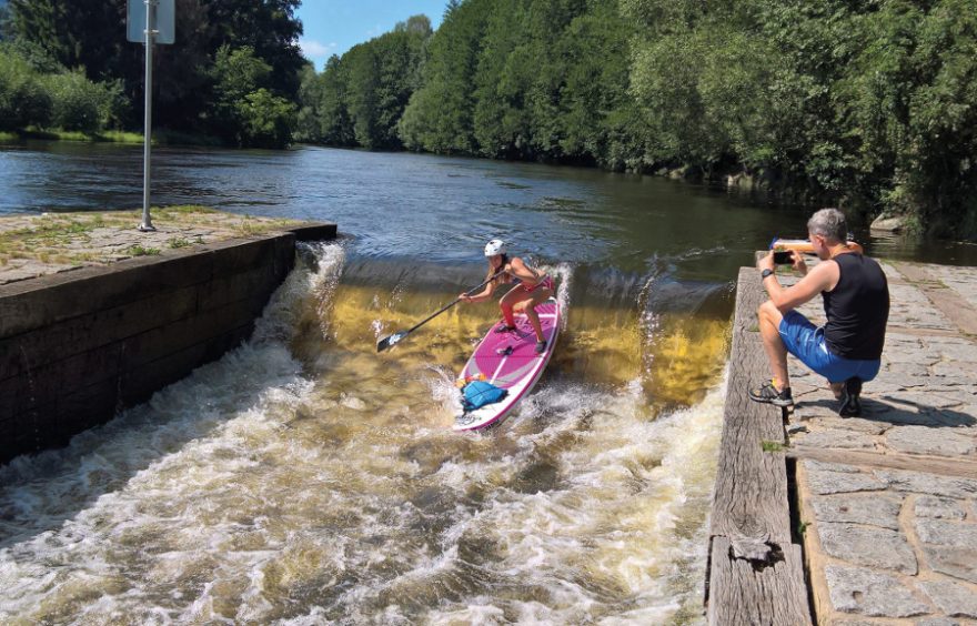 Adrenalin na Vltavě ve Vyšším Brodě