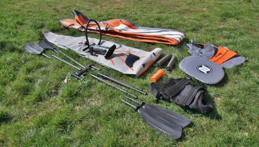 Tohle vše dostanete s kajakem...