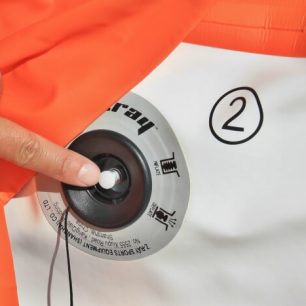 Klasické push-push ventily jsou i očíslovány, abyste nepopletli pořadí nafukování