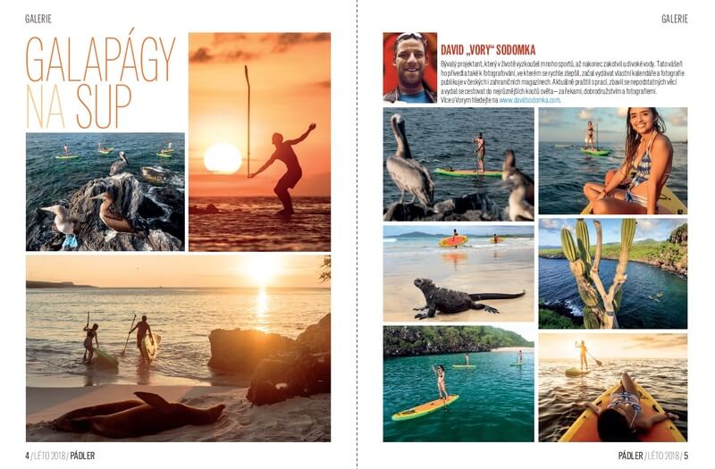 Fotogalerie - Galapágy na SUP