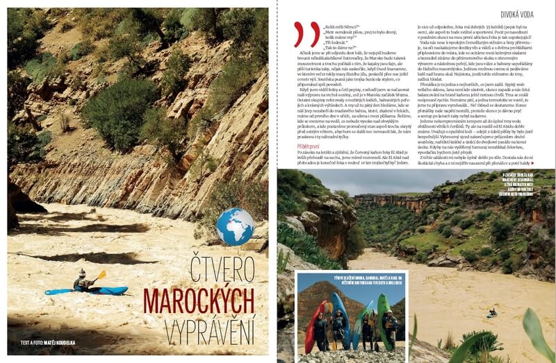 Divoká voda v Maroku