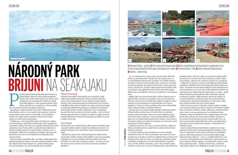 Národní park Brijuni na seakajaku, Chorvatsko