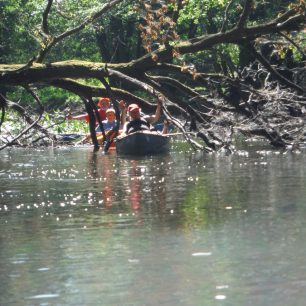 Tohle pádlování je ale dřina...