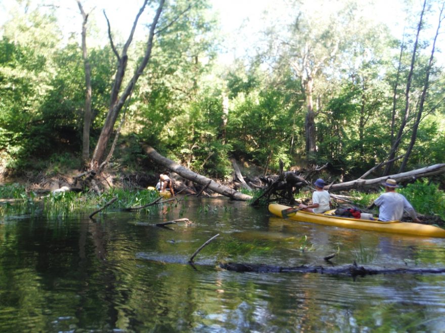 Sedm kilometrů za čtyři hodiny...