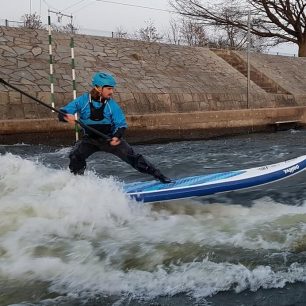 TAMBO START uspělo i při zkoušení na kanále v Troji