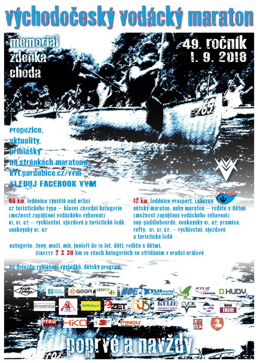 Pozvánka na 49. Východočeský vodácký maraton