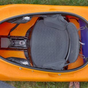 Pohled do kokpitu zadáka