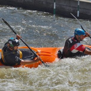 Deblkajak Prijon 2B - testování v Troji