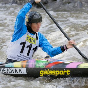 Kajakářka Kateřina Kudějová bere celkové šesté místo ze Světového poháru ve vodním slalomu / F: Martin Hladík