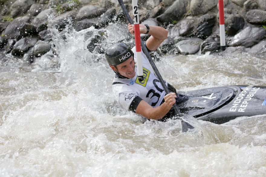 Vít Přindiš vybojoval celkové třetí místo Světového poháru ve vodním slalomu / F: Martin Hladík