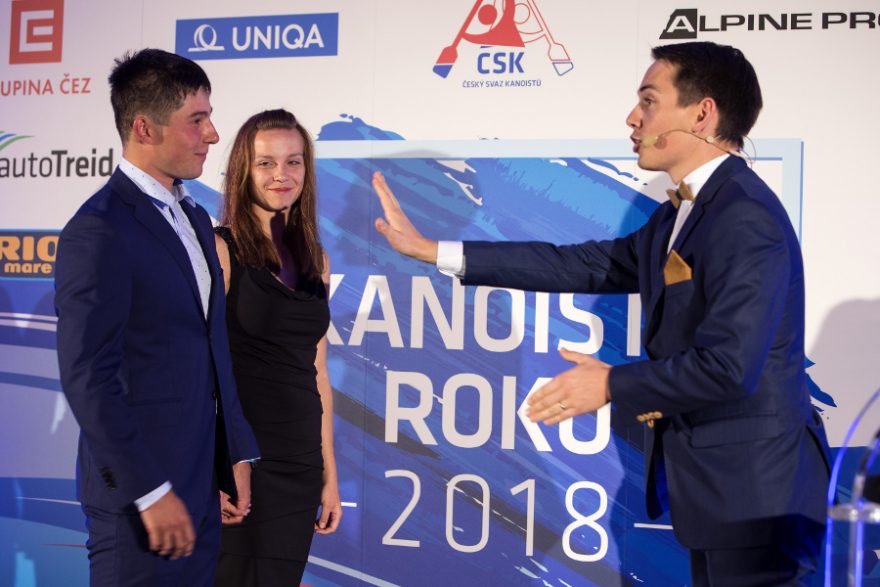 Jiří Prskavec se snoubenkou Terezou Cviklovou / F: ČSK