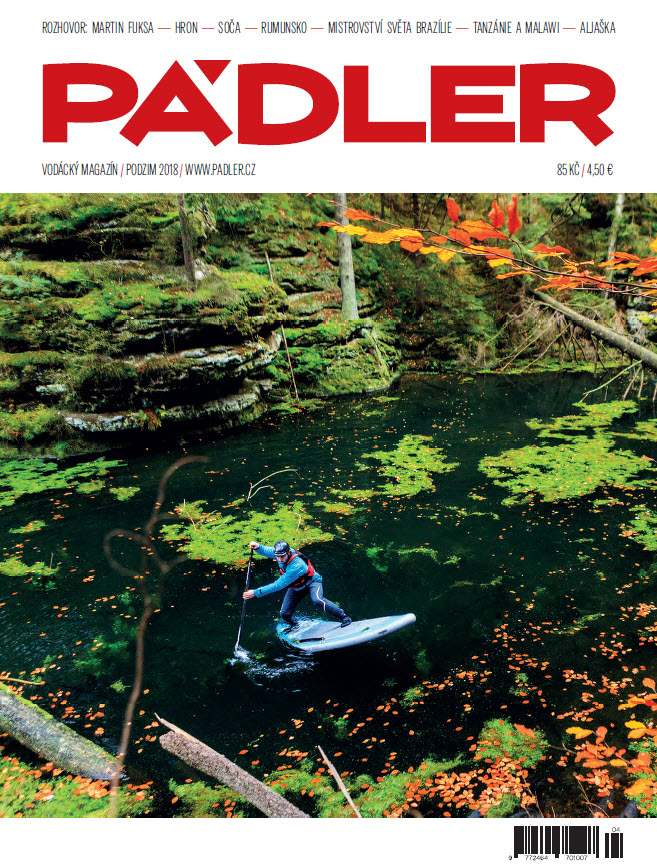Časopis Pádler 4/2018: Expedice do Afriky, slovenská klasika Hron nebo rozhovor s Martinem Fuksou