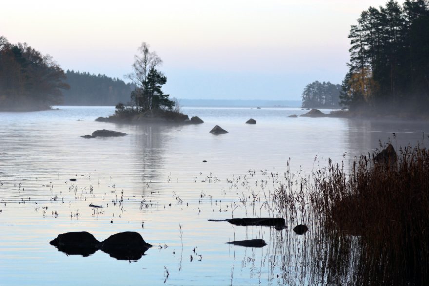 Jezero Allgunnen nedaleko východního pobřeží je rovněž kouzelné / F: Petr „Gándhí“ Novotný