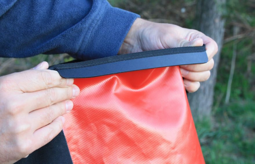 Plastové pásky usnadňují vodotěsné zarolování