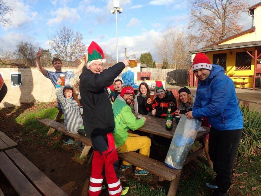 V hospůdce U Kubíčků byla otevřená i zahrádka