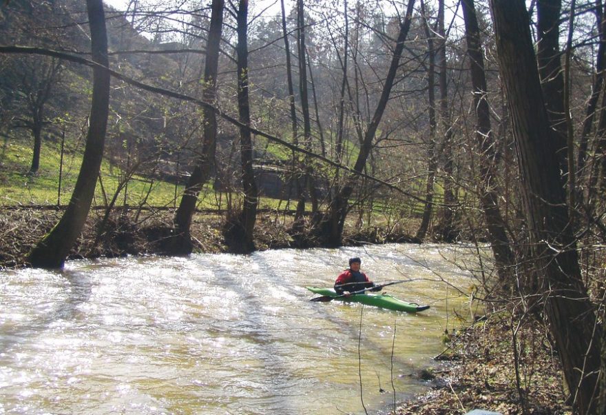 V nadjezí nad podhradským mlýnem v Otaslavicích / F: Franta Prokeš