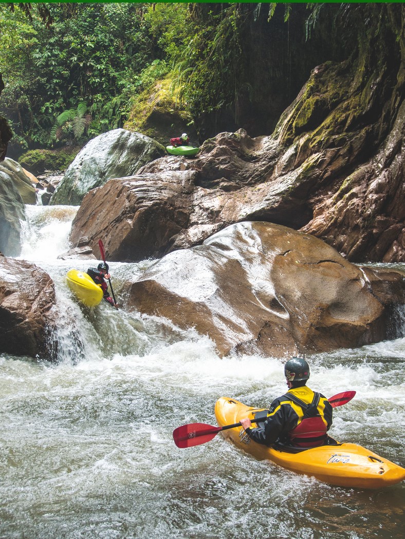 Úvodní přenášení plynule navazující na seal launch a další peřej / F: Jakub Šedivý