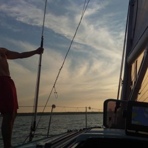 Cedník na plachetnici finských skautů, Finsko 2008 / F: archiv Davida Svobody