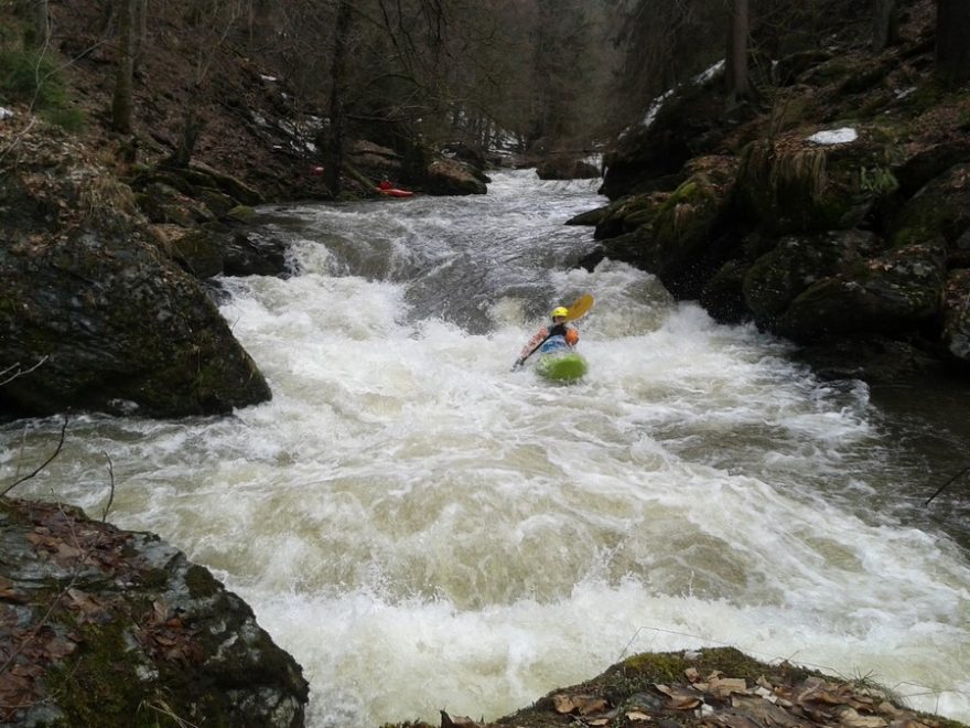 V Návarovské soutěsce. / F: Petr Smítka