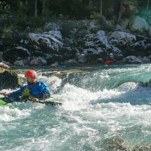 Podzimní Soča byla na vyzkoušení lodi ideální / F: Karel Harant