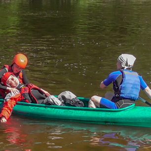 Nácvik transportu raněného