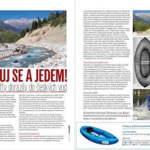 Packrafting dorazil do českých vod