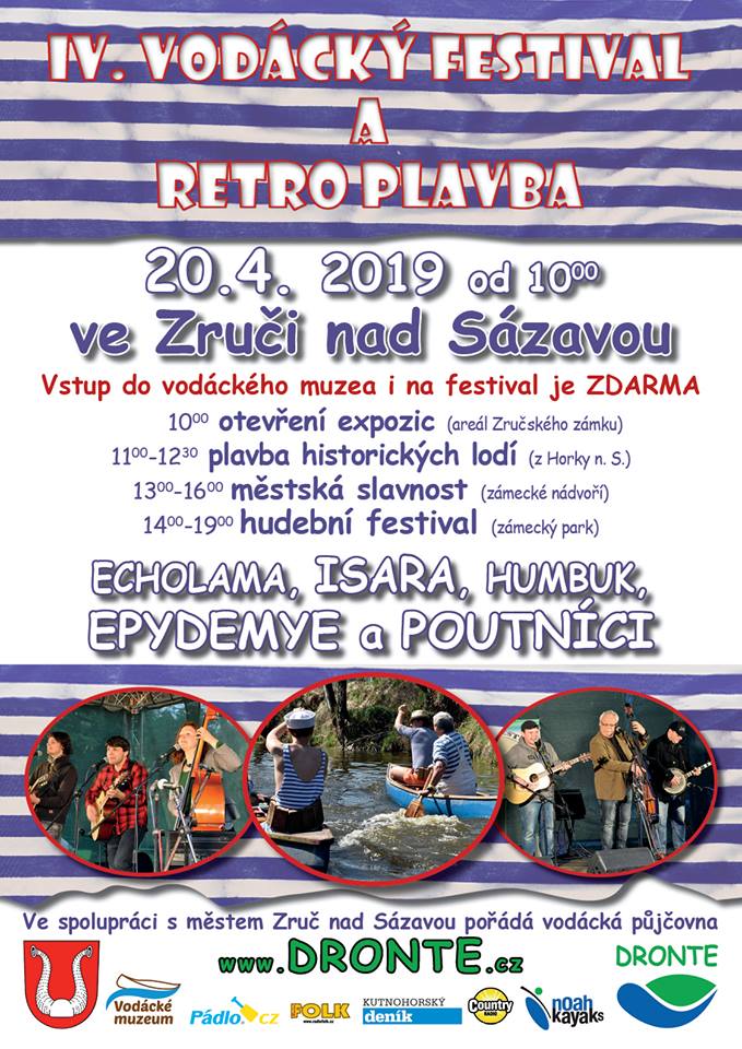 Vodácký festival ve Zruči nad Sázavou 2018
