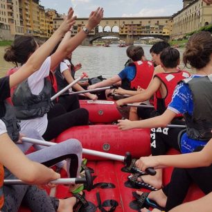 Most Ponte Vecchio je vyvrcholením plavby po řece Arno ve Florencii / F: OutdoorTrip