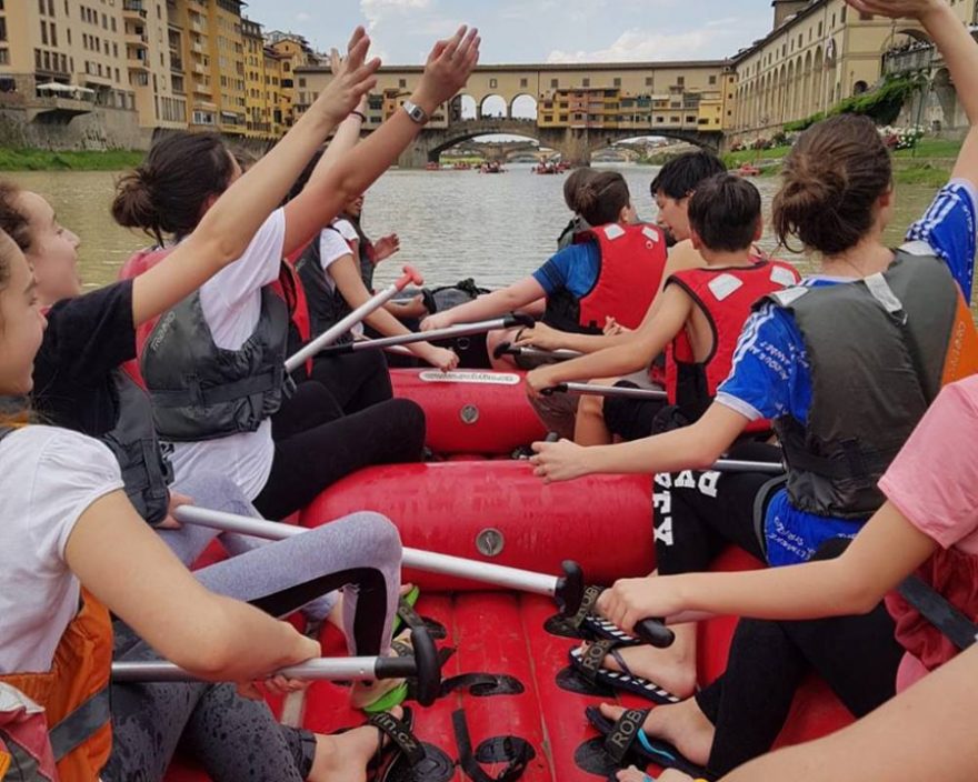 Most Ponte Vecchio je vyvrcholením plavby po řece Arno ve Florencii / F: OutdoorTrip