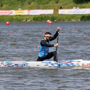 Stupně vítězů kajakářů na kilometru / F: Nebojša Radovic / Serbian Canoe Federation
