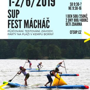 Léto začíná paddleboardovým festivalem na Máchově jezeře