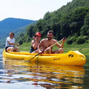 V Active Point Děčín si vedle kanoí, raftů a paddleboardů půjčíte také kola a koloběžky / F: www.enthusia.cz; archiv Petra Snížka