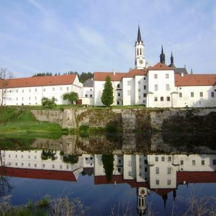 Vyšebrodský klášter je jednou z perelVltavy a zároveň jediný fungující mužský cisterciácký klášter v Česku / F: archiv Vyšší Brod