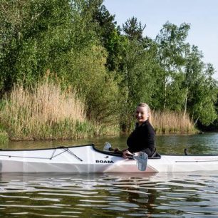 Coast XT v klidu zvládla i začátečnice Vlaďka / F: Ivo Jelínek