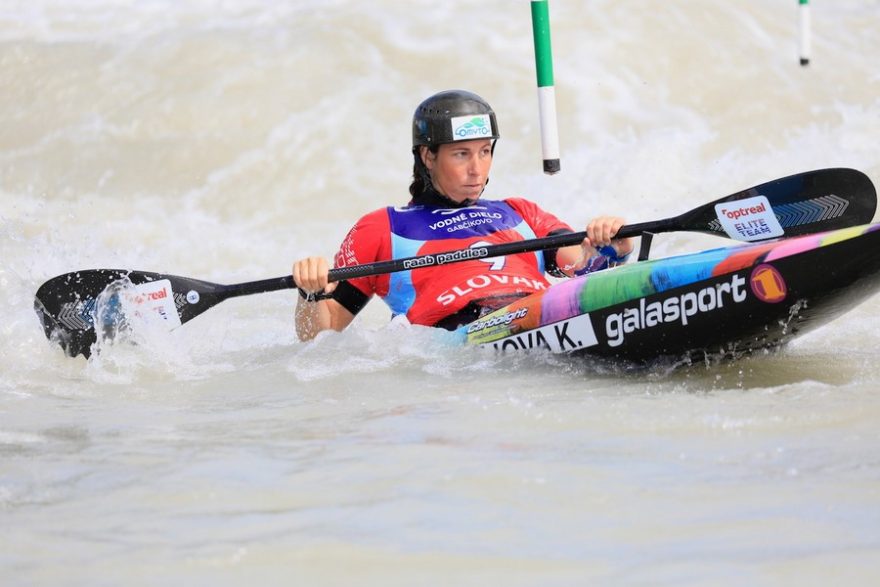 Kajakářka Kateřina Kudějová / F: Martin Hladík, kanoe.cz