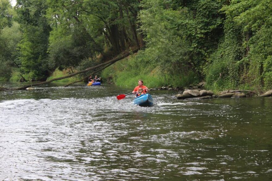Velkou část cesty teče Dyje krásnou přírodou, daleko od civilizace / F: Vodácké centrum Znojmo