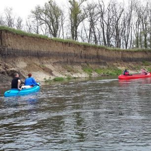 Meandry Dyje musí ohromit každého proplouvajícího / F: Vodácké centrum Znojmo