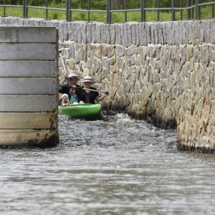 Ohře je přívětivá řeka vůči vodákům / F: Jitka Pražáková