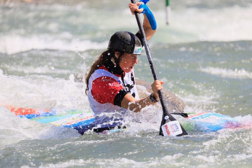 Kajakářka Kateřina Kudějová / F: Martin Hladík, kanoe.cz