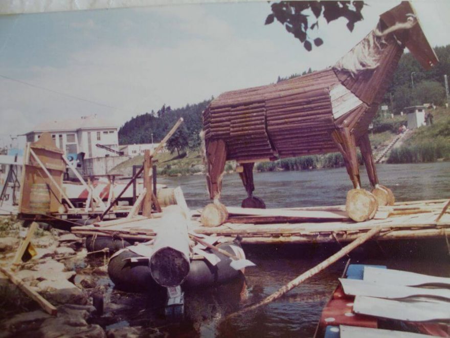 Z historie Plavby kuriozních plavidel