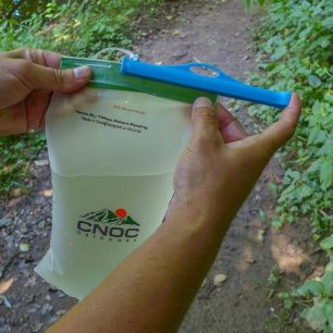 Uzavírání vaku CNOC pomocí slideru