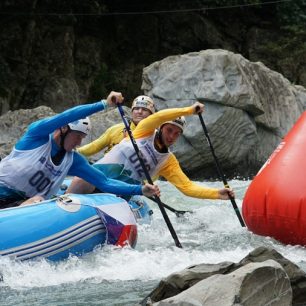Open Men TR Hiko v závodě H2H / F: International Rafting Federation