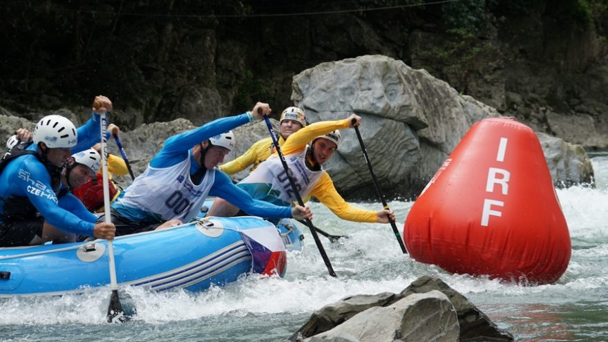 Open Men TR Hiko v závodě H2H / F: International Rafting Federation