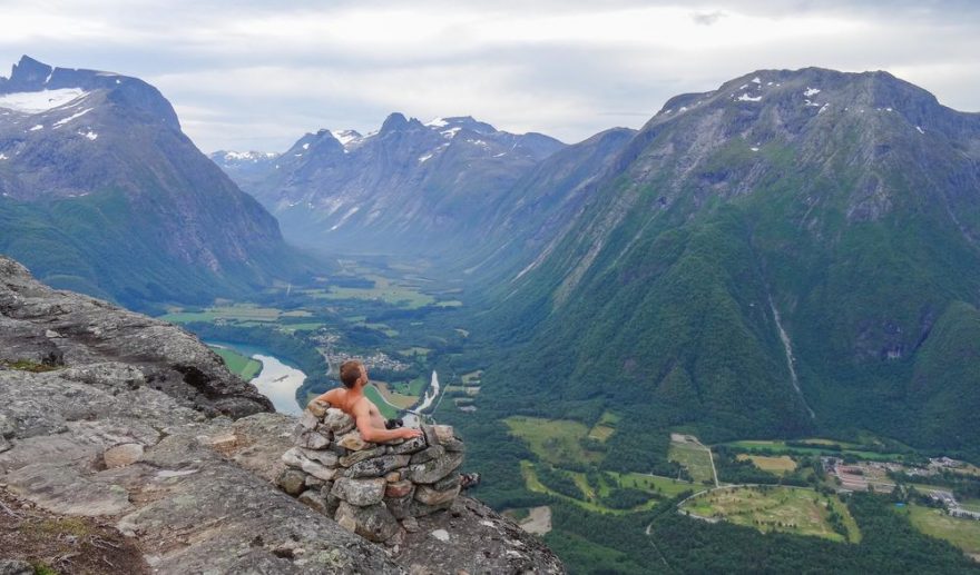 Parádní výhled na Údolí trollů
